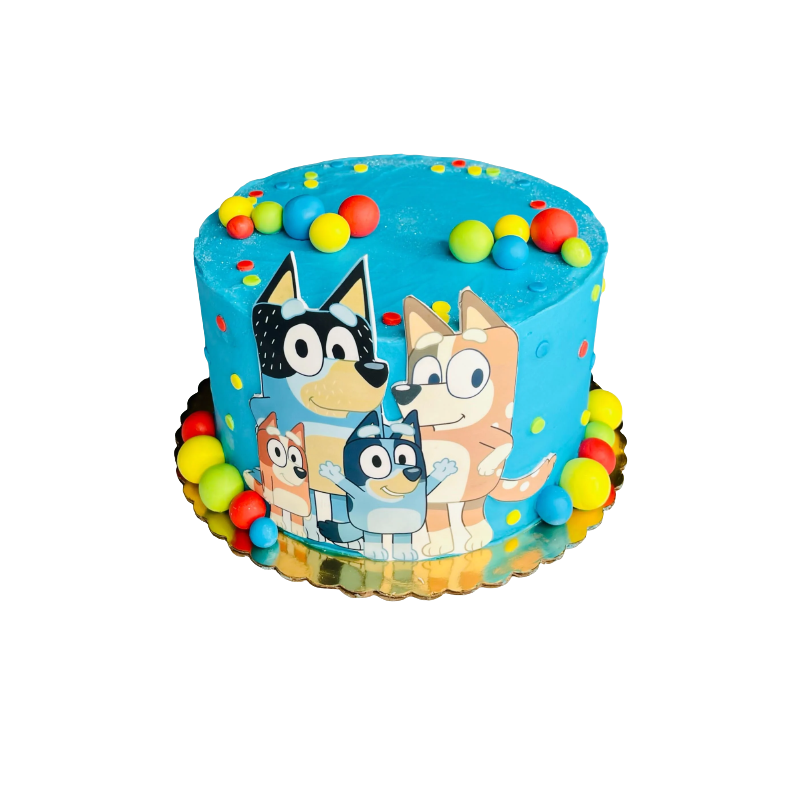 Commander votre Gâteau d'anniversaire Bluey en ligne