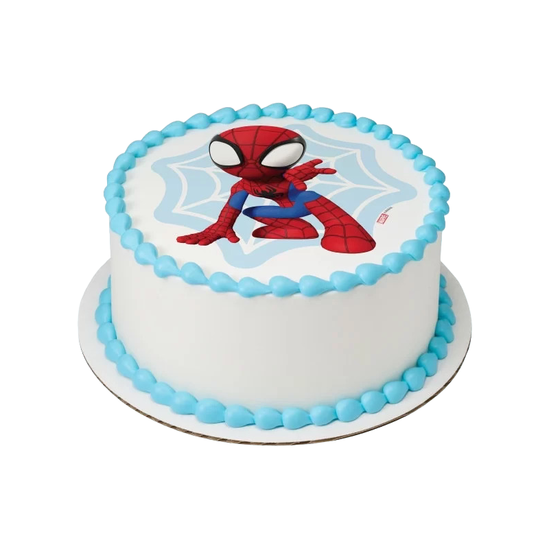 Gâteau anniversaire Spiderman