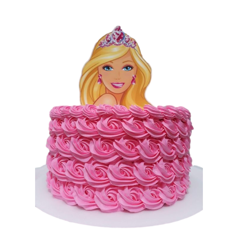 Gâteau d'Anniversaire Barbie Rose - Achat, commande en ligne et