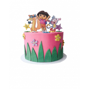 Gâteau d'anniversaire Dora...