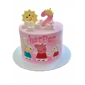 Gâteau d'anniversaire Peppa...