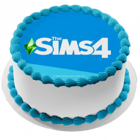 Gâteau d'Anniversaire Sims 4