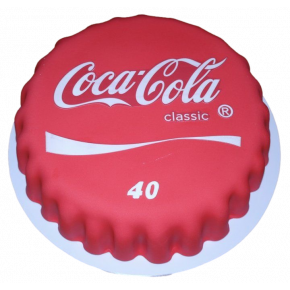 Coca Cola birthday cake
