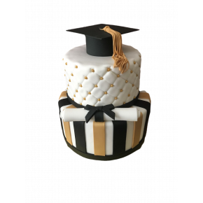 Gâteau graduation cake toge...