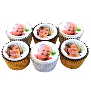 Cupcakes photo personnalisable