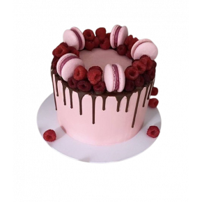 Birthday cake, raspberry...