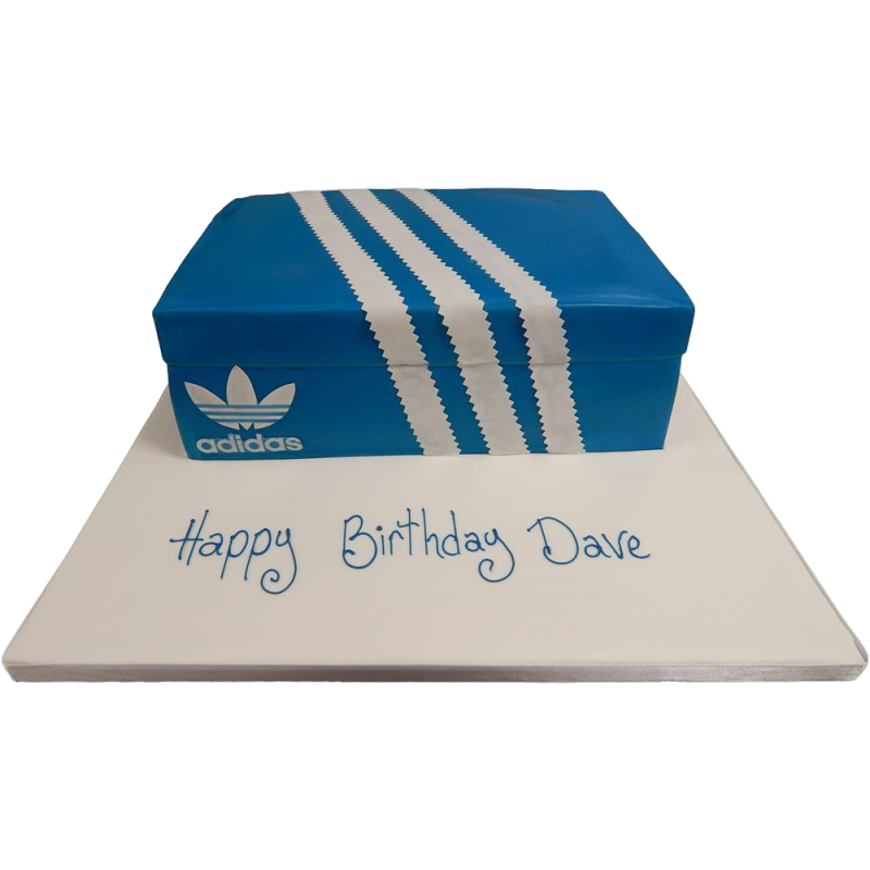 Commander votre gâteau d'anniversaire Adidas boîte à chaussure en ligne