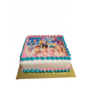 Gâteau KPop Demon Hunters