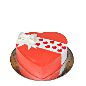 Heart - birthday cake