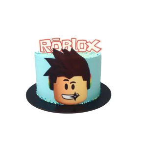 Roblox- anniversary cake