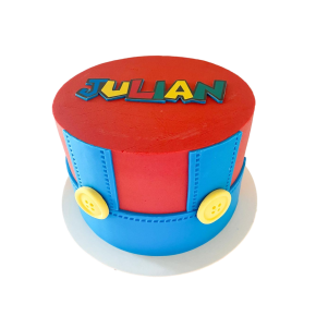 Mario- anniversary cake