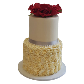 Ruffle cake - Wedding cake