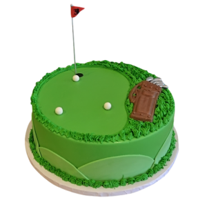 Golf - birthday cake