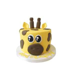 Giraffe - birthday cake