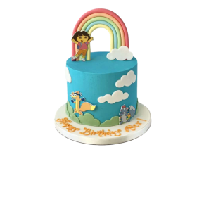 Dora Birthday Cake - Decorated Cake by Sara - CakesDecor