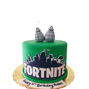 Fortnite- birthday cake