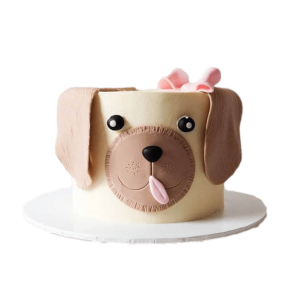 Puppy- birthday cake