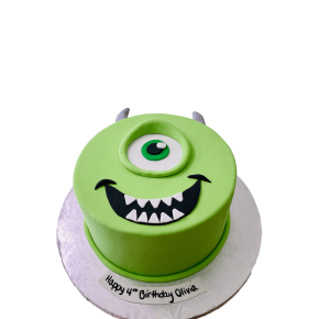 Monster & birthday cake