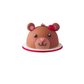 Ours - Gâteau d’anniversaire