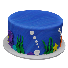 Ocean - birthday cake