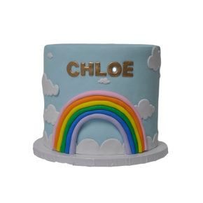 Rainbow - birthday cake