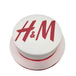 Corporate logo, corporate cake