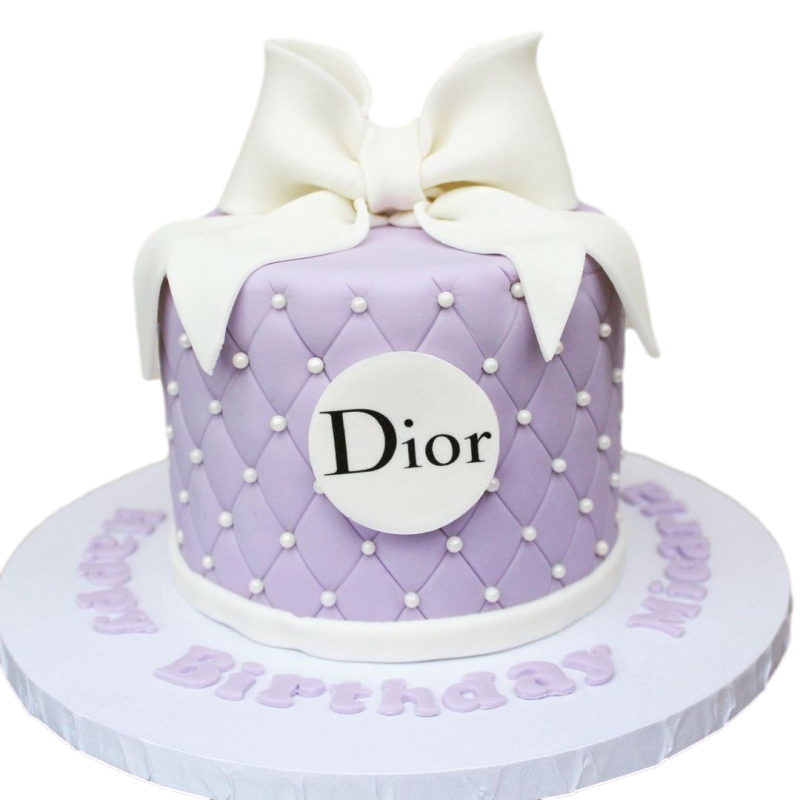 Commander votre gâteau d'anniversaire Dior en ligne