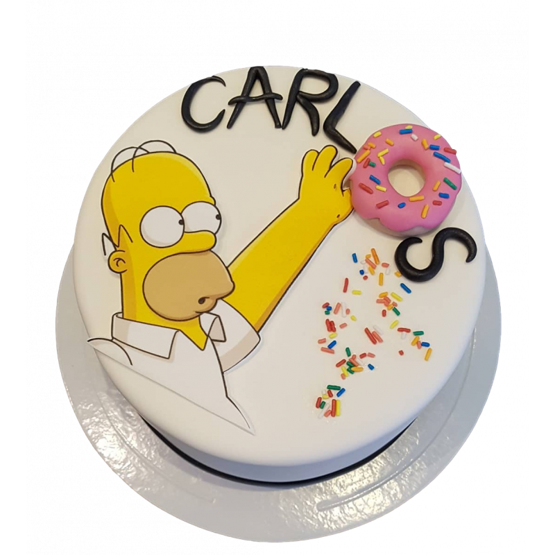 Order your birthday cake the simpsons online