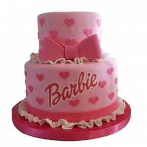 Order your anniversary cake barbie doll online