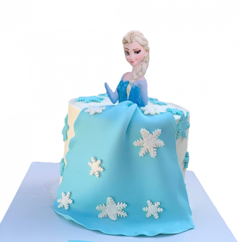 Gâteau d'anniversaire Reine des Neiges - Le blog de