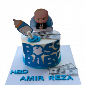 Baby boss - birthday cake