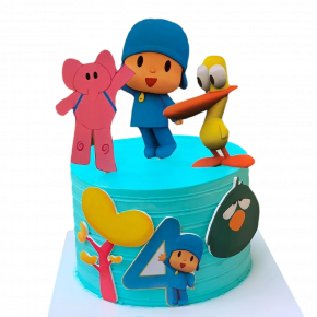 Pocoyo - birthday cake