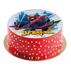 Birthday cake spiderman
