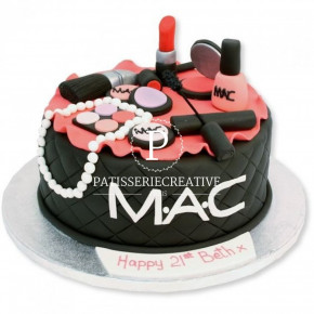 M.A.C makeup - birthday cake