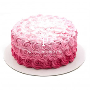 Ruffle cake rose - birthday...