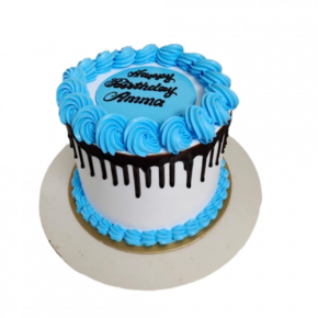 Blue layer cake - birthday...