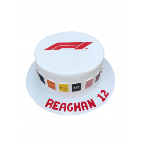 F1, formula 1 - birthday cake