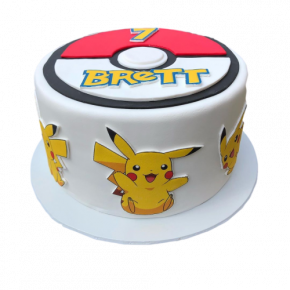 Pikachu, Pokémon - Gâteau...