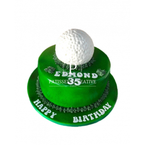 Golf - Gâteau d'anniversaire