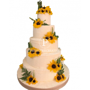 Sunflower - birthday cake,...