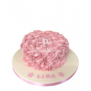 Ruffle cake rose - birthday...