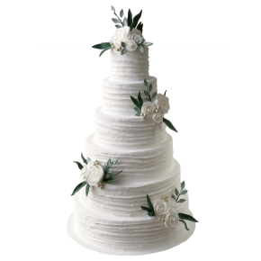 White roses- wedding cake,...