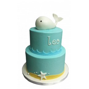 Whale - Birthday cake,...