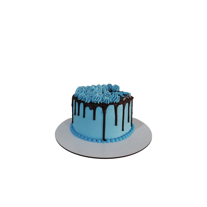 Commander votre gâteau d'anniversaire Drip cake framboise en ligne