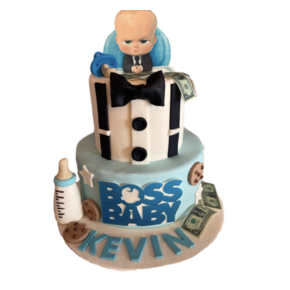 Baby boss, birthday cake