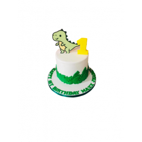 Dinosaur - birthday cake