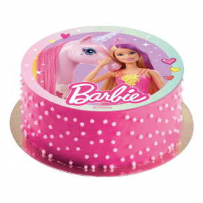 Three Step Barbie Birthday Cake |1st Baby Birthday Cake Decorating - YouTube