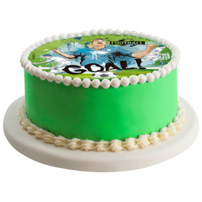 Football - Birthday cake