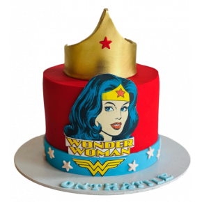 Wonder woman - Birthday cake