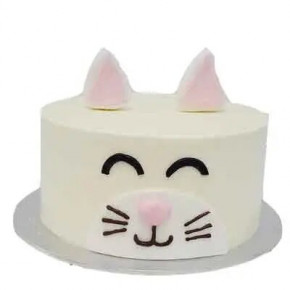 Chat - Gâteau d'anniversaire